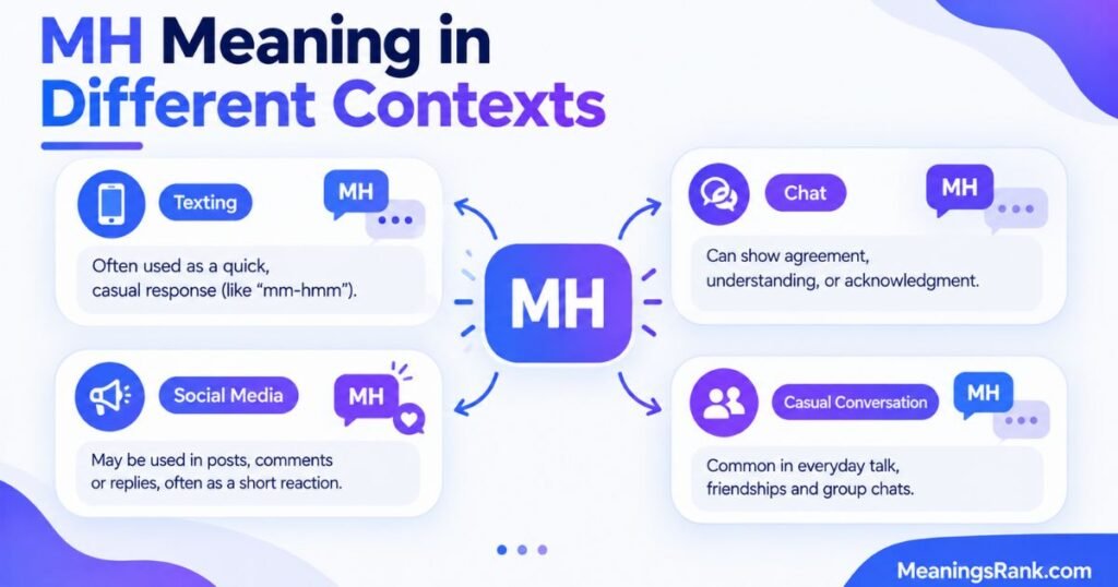 MH Meaning in Different Contexts