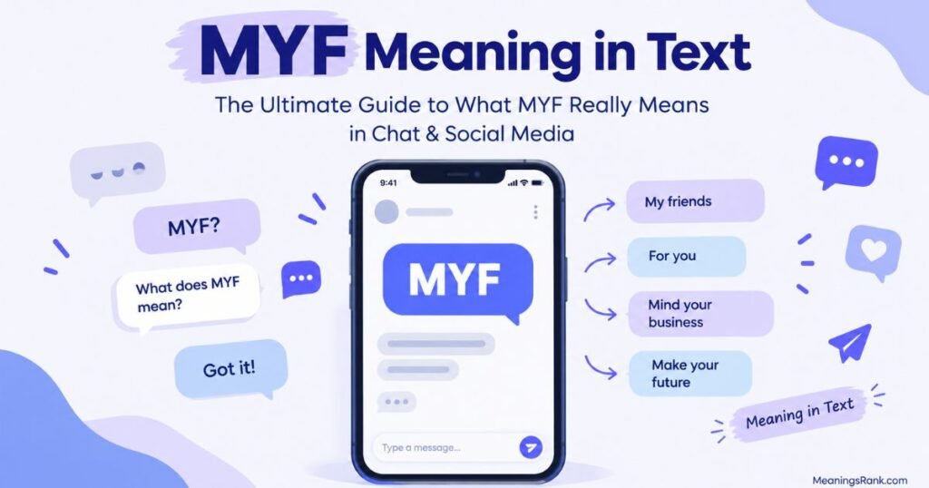 MYF Meaning in Text: The Ultimate Guide to What MYF Really Means in Chat & Social Media