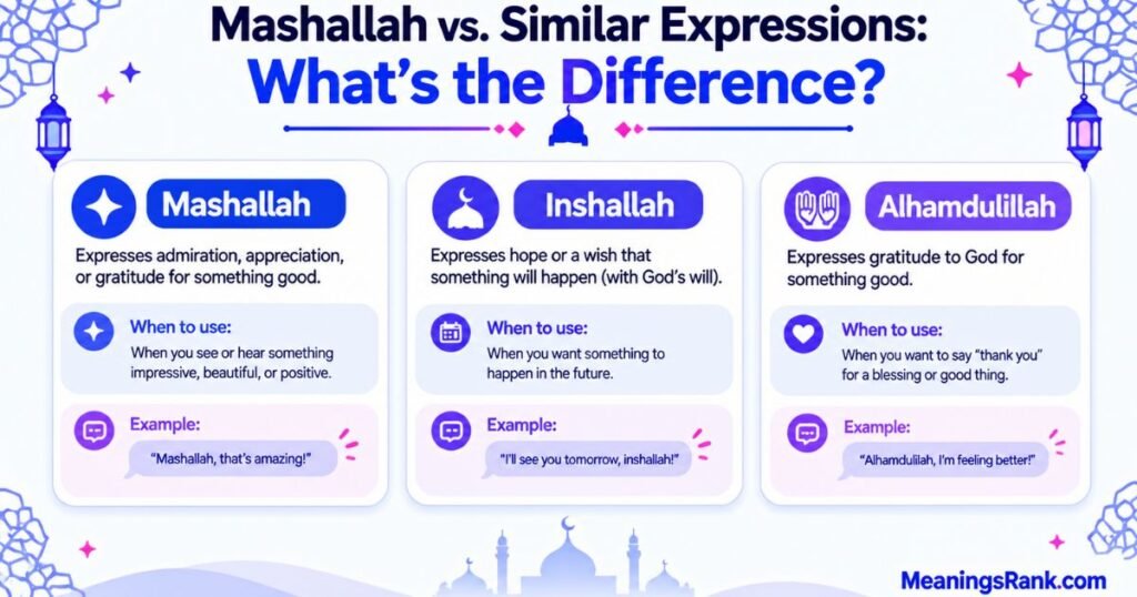 Mashallah vs. Similar Expressions What’s the Difference