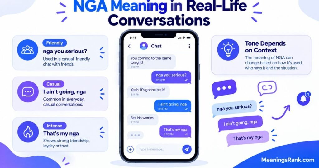 NGA Meaning in Real-Life Conversations