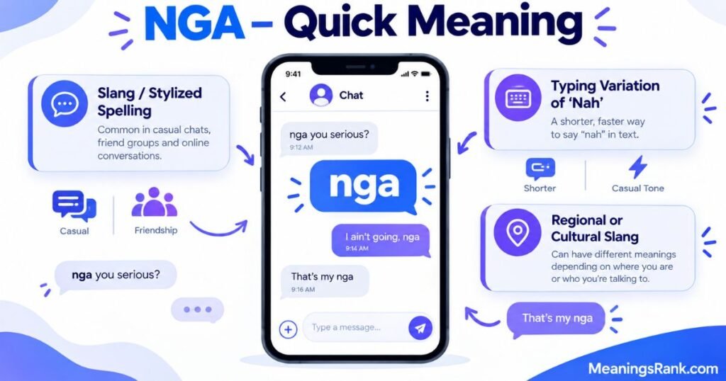 NGA - Quick Meaning