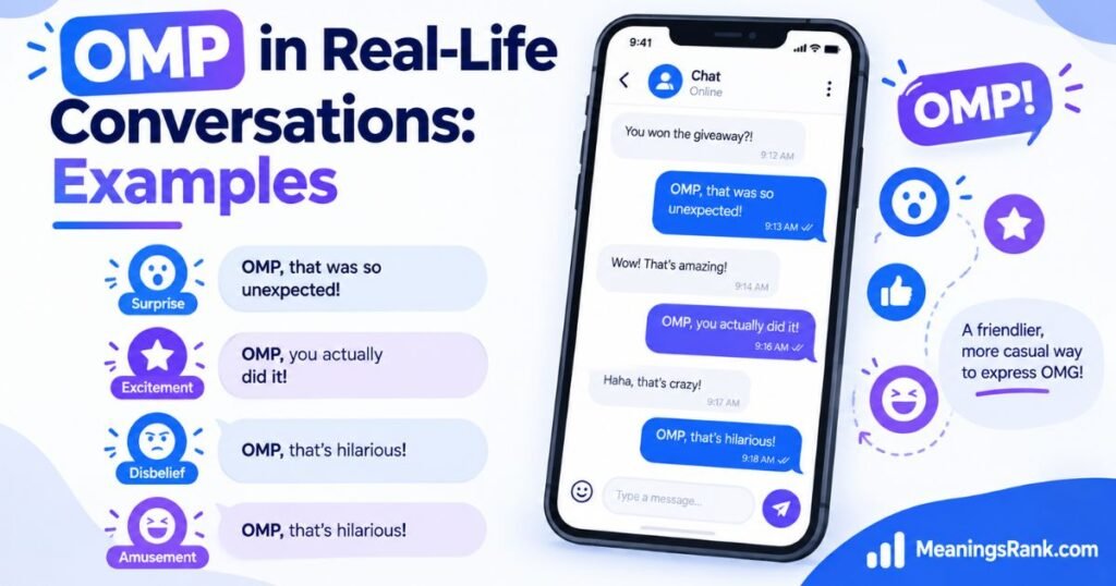 OMP in Real-Life Conversations Examples