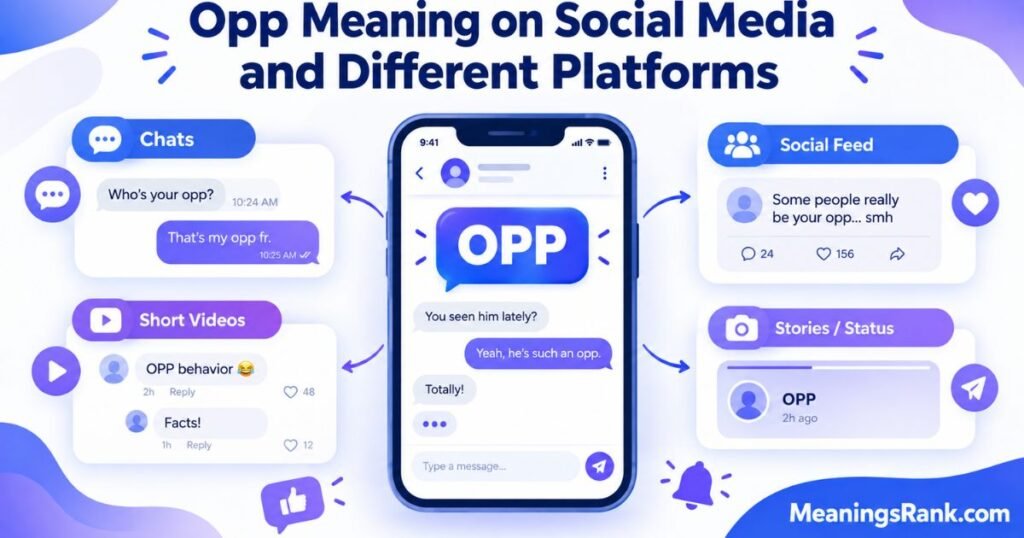 Opp Meaning on Social Media