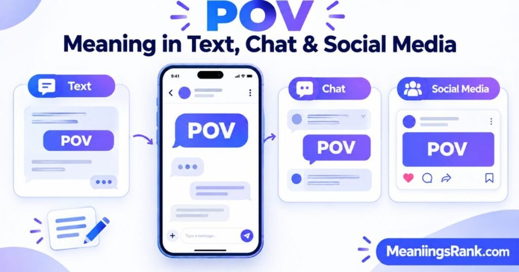 POV Meaning in Text, Chat & Social Media