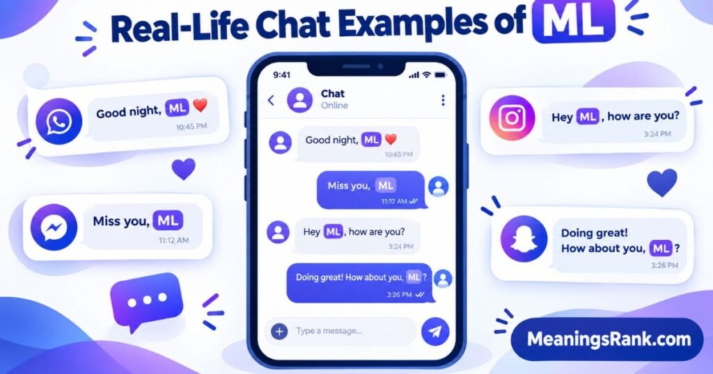 Real Life Chat Examples of ML