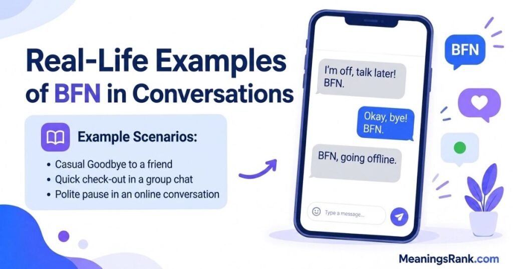 Real-Life Examples of BFN in Conversations
