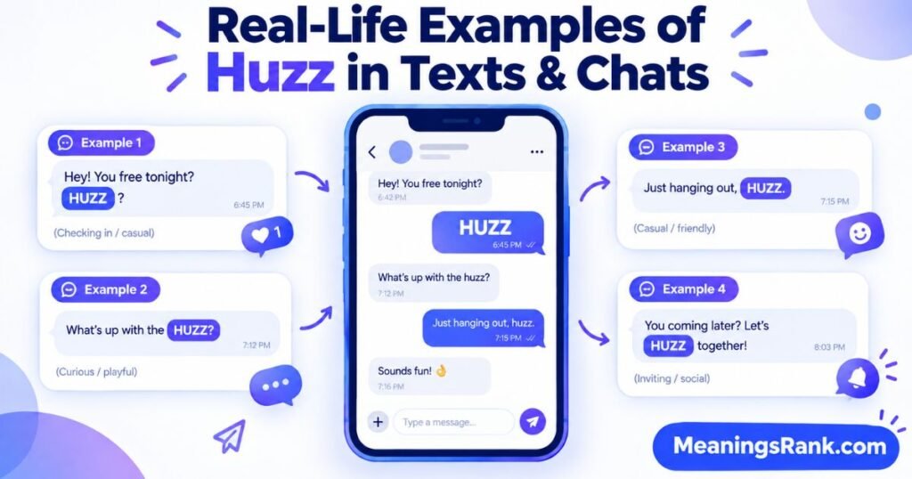 Real Life Examples of Huzz