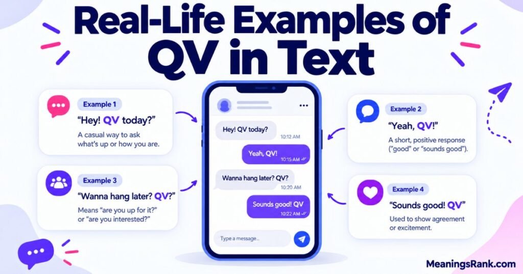 Real-Life Examples of QV in Text