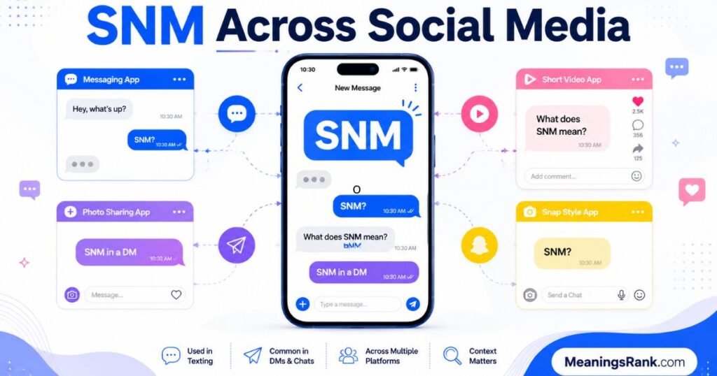 SNM Across Social Media