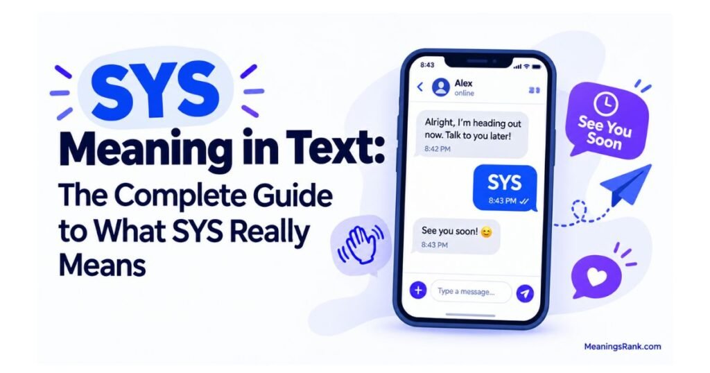 SYS Meaning in Text