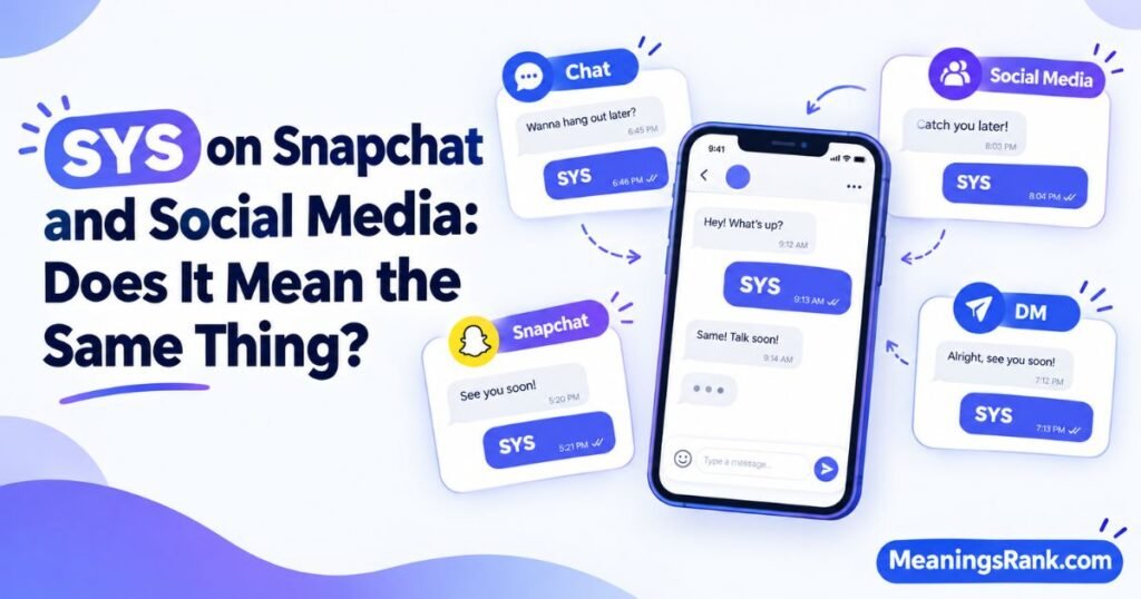 SYS on Snapchat and Social Media