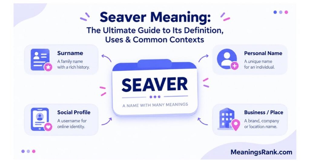 Seaver Meaning: The Ultimate Guide to Its Definition, Uses & Common Contexts