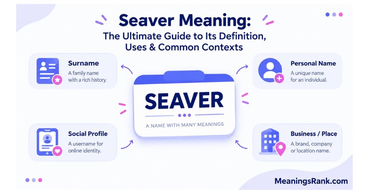 Seaver Meaning