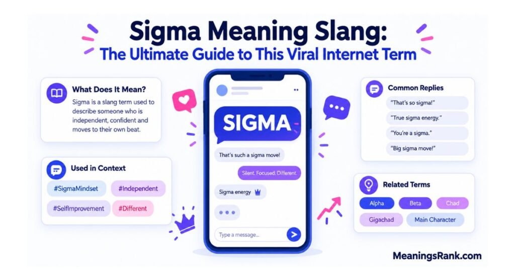 Sigma Meaning Slang