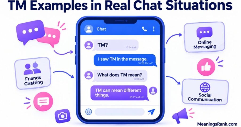 TM Examples in Real Chat Situations