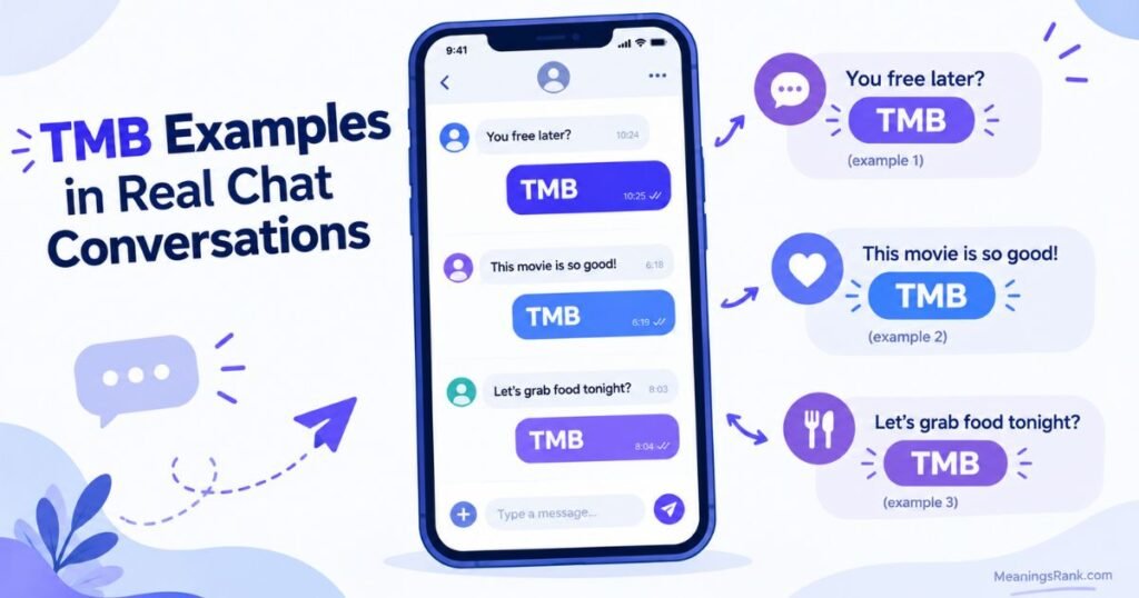 TMB Examples in Real Chat Conversations