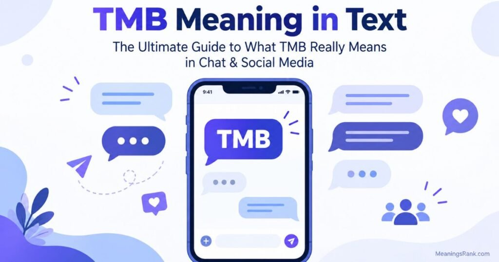 TMB Meaning in Text: The Ultimate Guide to What TMB Really Means in Chat & Social Media 💬