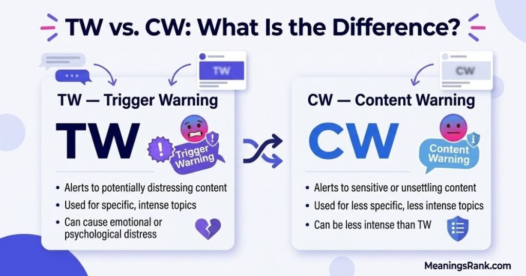 TW vs. CW What Is the Difference