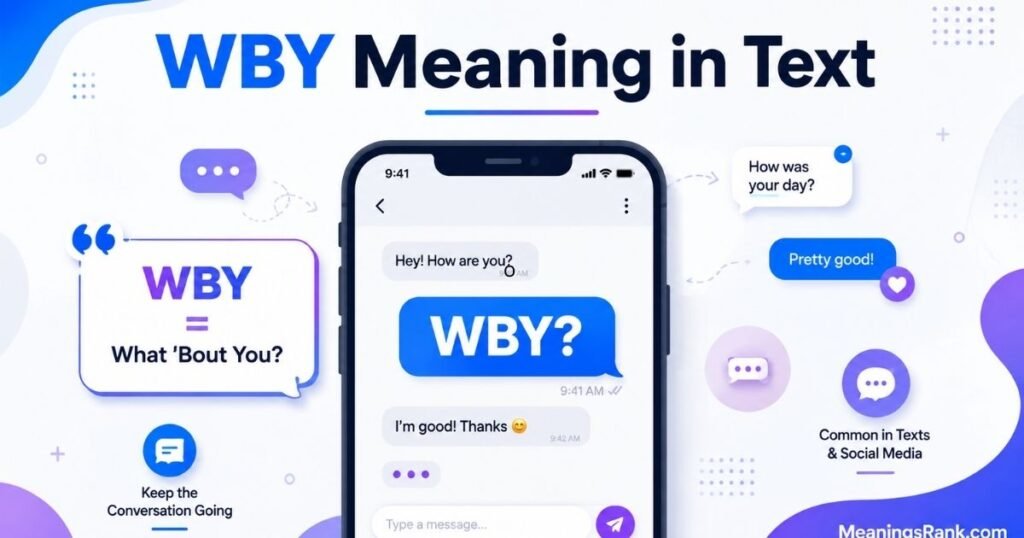 WBY Meaning in Text