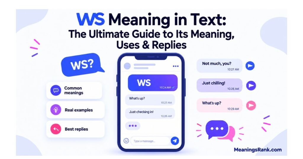 WS Meaning in Text