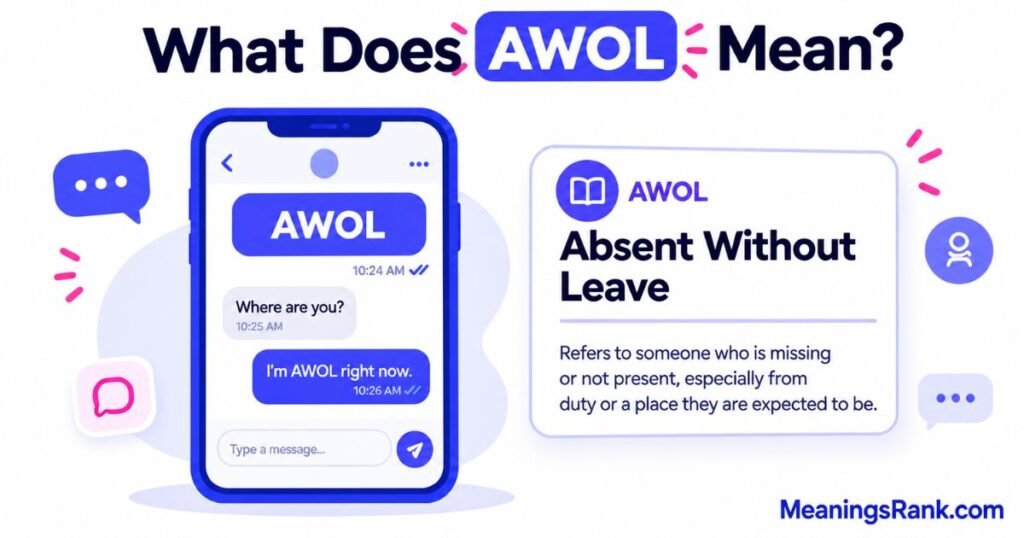 What Does AWOL Mean
