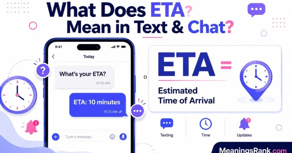 What Does ETA Mean in Text & Chat