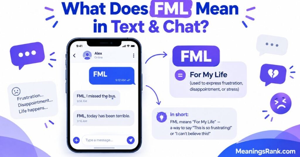 What Does FML Mean in Text & Chat