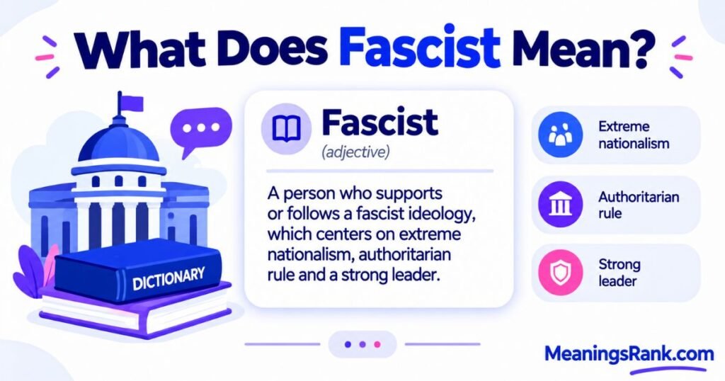 What Does Fascist Mean