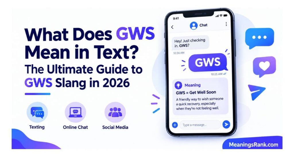 What Does GWS Mean in Text
