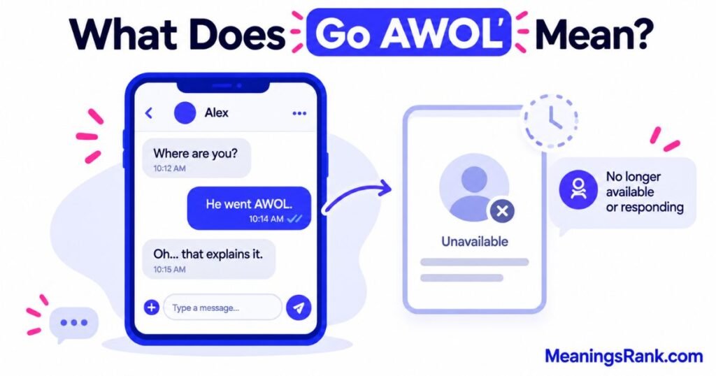 What Does “Go AWOL” Mean