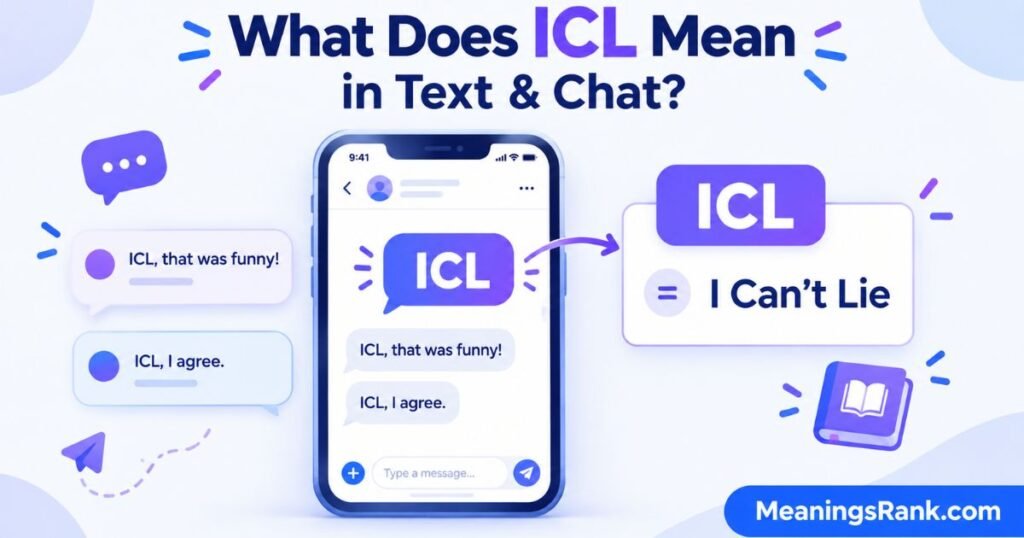 What Does ICL Mean in Text & Chat