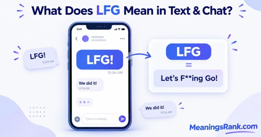 What Does LFG Mean in Text