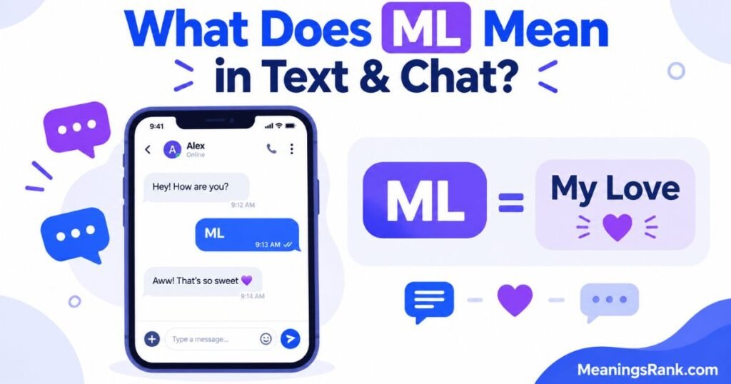What Does ML mean in Text& Chat
