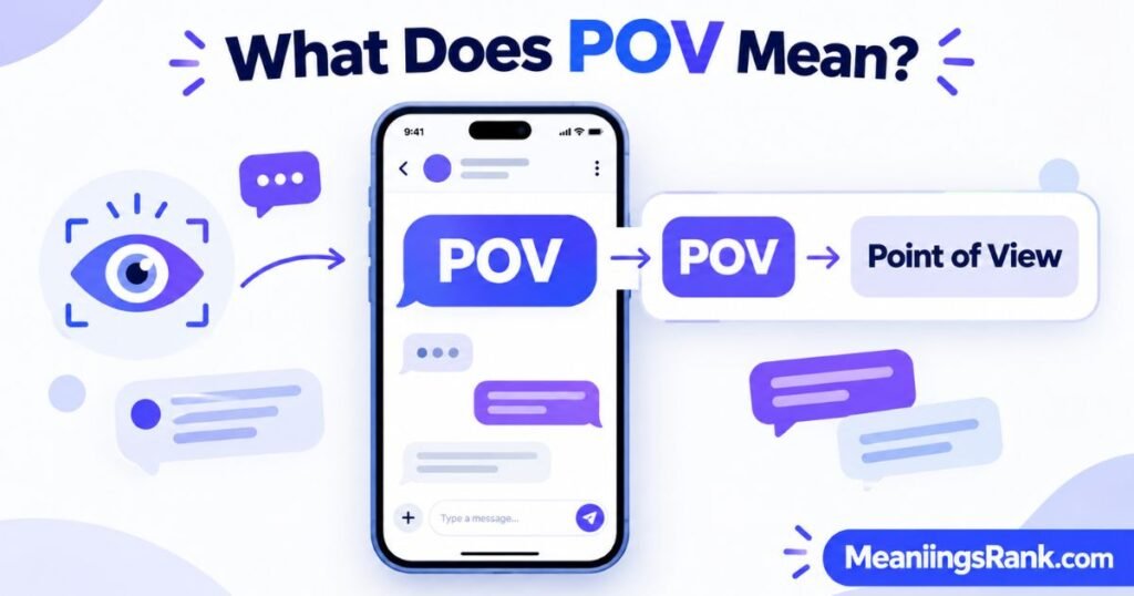 What Does POV Mean
