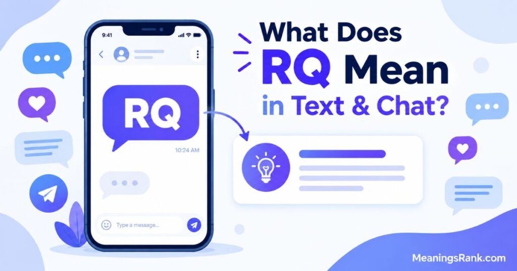 What Does RQ Mean in Text & Chat