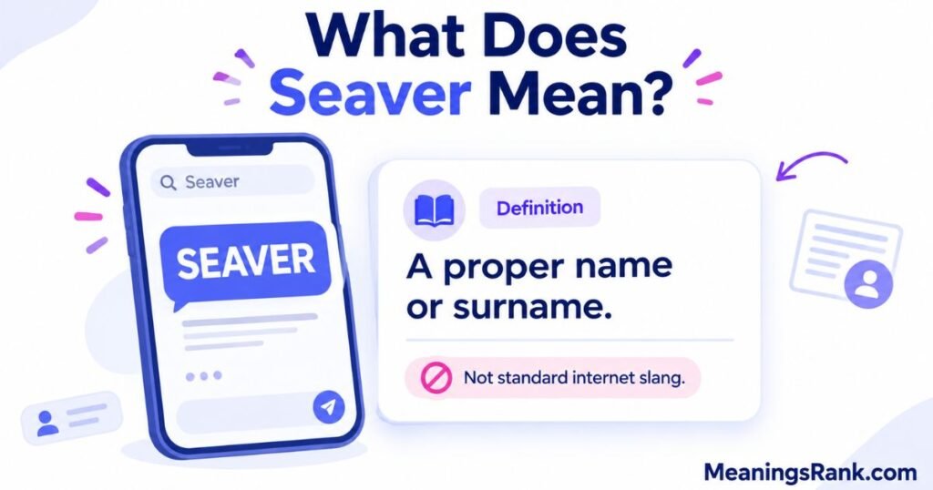What Does Seaver Mean
