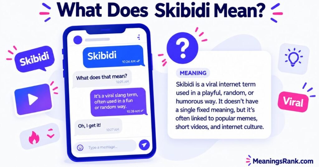 What Does Skibidi Mean