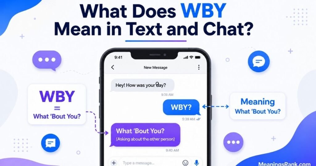 What Does WBY Mean in Text and Chat