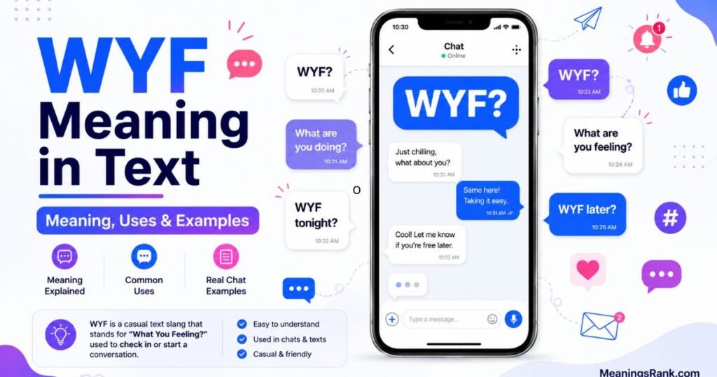 What Does WYF Mean in Text