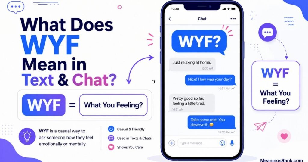 What Does WYF Mean in Text & Chat