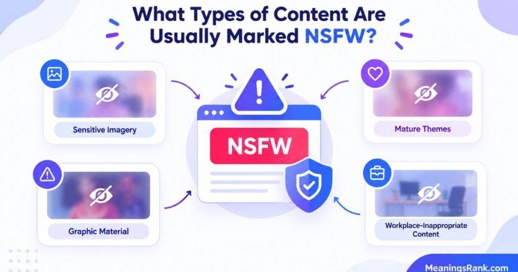 What Types of Content Are Usually Marked NSFW