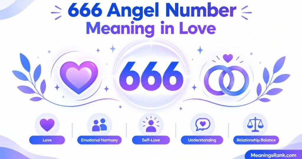 666 Angel Number Meaning in Love