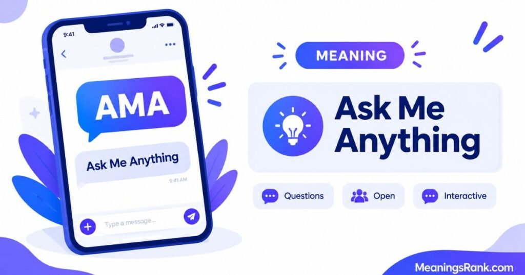 AMA – Quick Meaning in Text