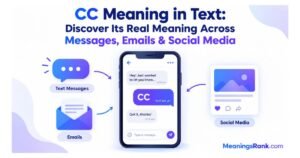 CC Meaning in Text