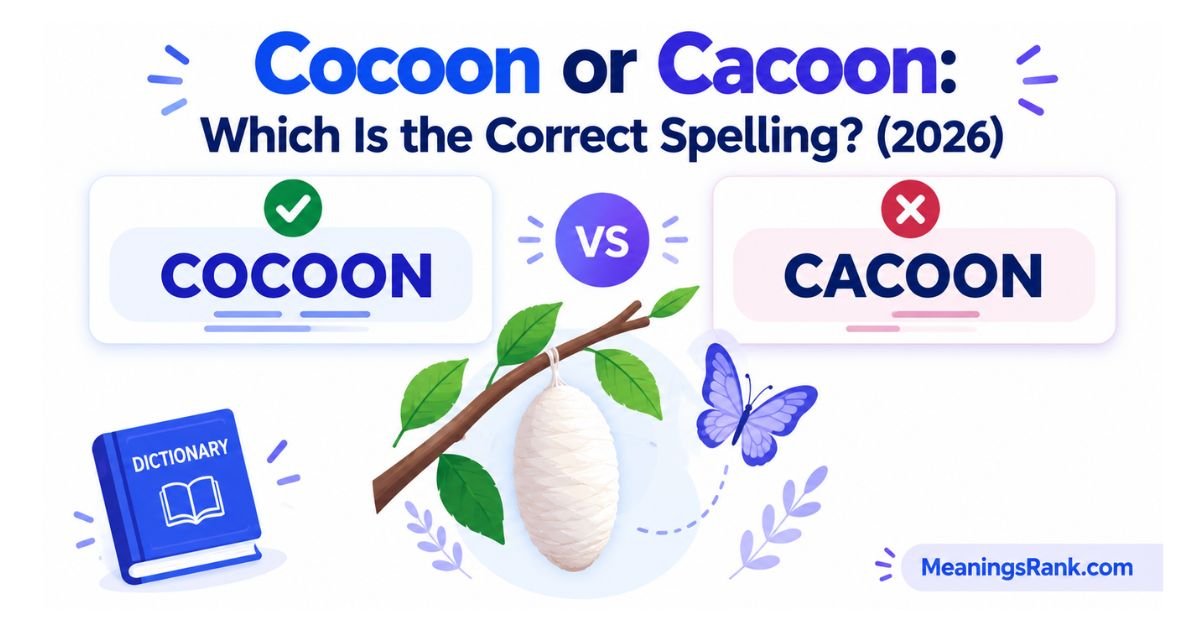 Cocoon or Cacoon