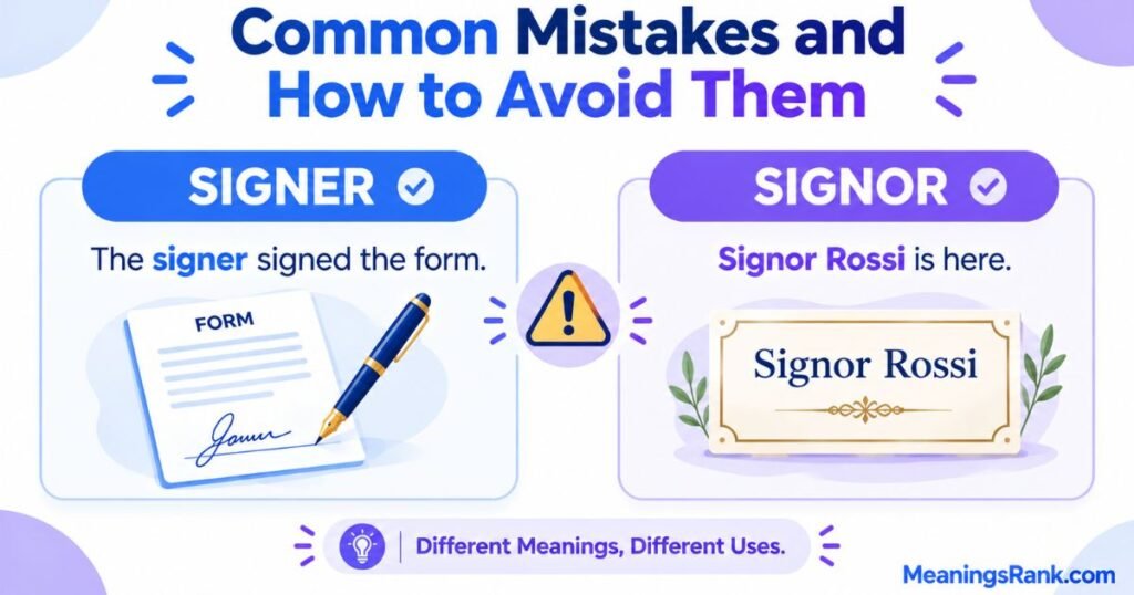 Common Mistakes and How to Avoid Them