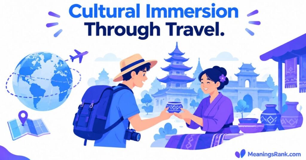 Cultural Immersion Trough Travel
