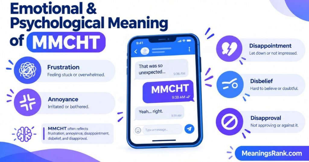 Emotional & Psychological Meaning of MMCHT