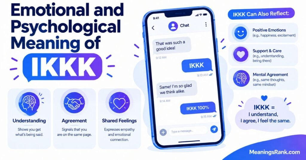 Emotional and Psychological Meaning of IKKK
