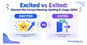 Excited vs Exited